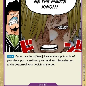 Luffy Is The Man Who Will Be King Of The Pirates!!! OP12-079-R
