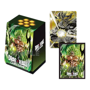 Dragon Ball Card Case and Card Sleeves Broly Set 04 Super Fusion World Official EN