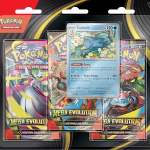 Pokémon 3 Booster Blister Golduck Mega Evolutions EN