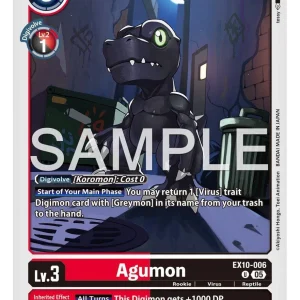 Agumon EX10-006-U