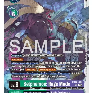 Belphemon: Rage Mode EX10-022-SR