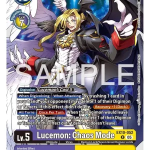 Lucemon: Chaos Mode EX10-052-R