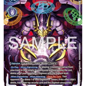 Lucemon: Satan Mode EX10-060-SR