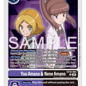 Yuu Amano & Nene Amano EX10-064-R