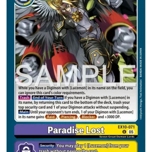 Paradise Lost EX10-071-U