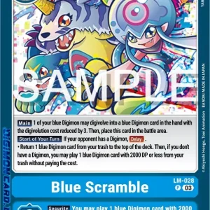 Blue Scramble LM-028-P