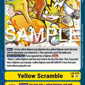 Yellow Scramble LM-029-P
