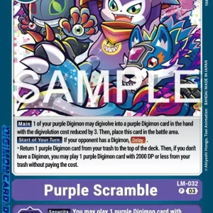 Purple Scramble LM-032-P
