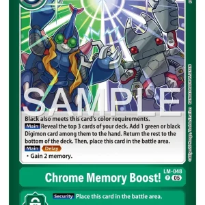 Chrome Memory Boost! LM-048-P