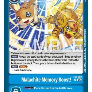 Malachite Memory Boost! LM-052-P