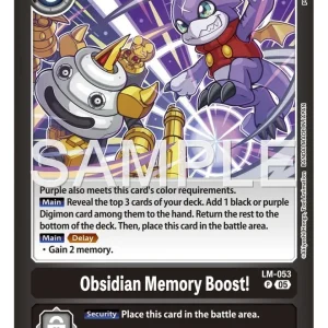 Obsidian Memory Boost! LM-053-P