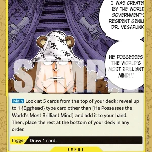 He Possesses The World's Most Brilliant Mind OP07-114-UC (FOIL)