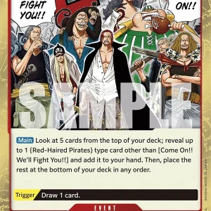 Come On!! We'll Fight You!! OP09-020-R