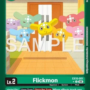 Flickmon EX10-001-C Limited Foil