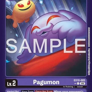 Pagumon EX10-005-C Limited Foil