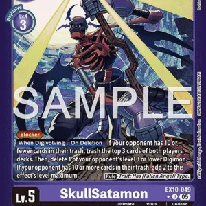 Skullsatamon EX10-049-U Limited Foil