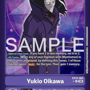 Yukio Oikawa EX10-065-U Limited Foil