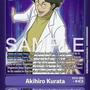 Akihiro Kurata EX10-066-U Limited Foil