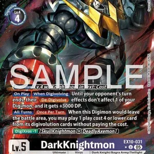 Darkknightmon EX10-031-U Alter