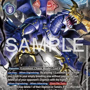 Lucemon: Satan Mode EX10-060-SR Alter