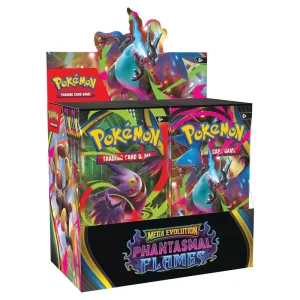 Pokémon Booster Box Mega Evolution 02 Phantasmal Flames