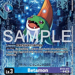 Betamon BT23-017-U Box Topper
