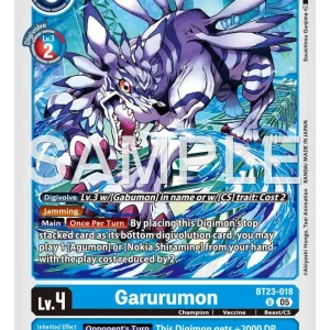 Garurumon BT23-018-U