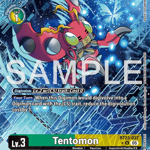 Tentomon BT23-037-U Box Topper