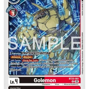 Golemon BT23-051-U