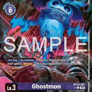 Ghostmon BT23-061-C Box Topper