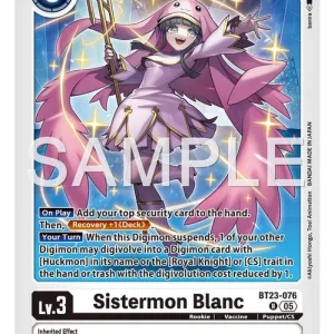 Sistermon Blanc BT23-076-R