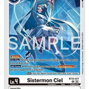Sistermon Ciel BT23-077-R