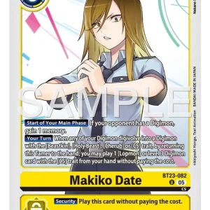 Makiko Date BT23-082-U