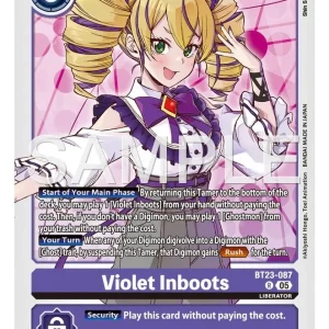 Violet Inboots BT23-087-R