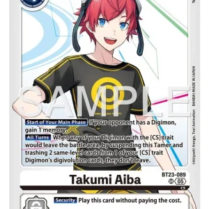 Takumi Aiba BT23-089-SR