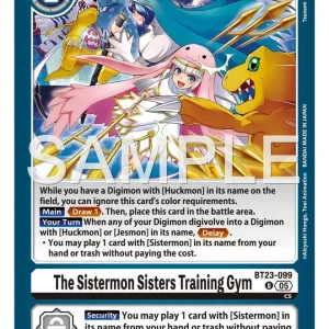 The Sistermon Sisters Training Gym BT23-099-U