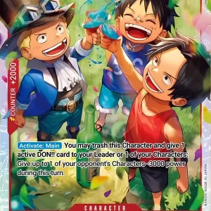 Ace & Sabo & Luffy OP13-007-SR