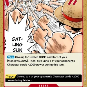 Gum-gum Gatling Gun OP13-021-C