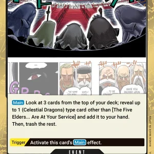 The Five Elders Are At Your Service!!! OP13-096-R