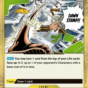 Gum-gum Dawn Stamp OP13-117-R