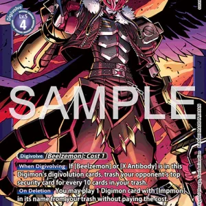 Beelzemon (x Antibody) BT12-085 Foil