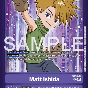 Matt Ishida ST16-14 Foil