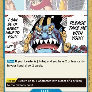 Please Take Me With You!! I Can Be Of Great Help To You!! OP14-059-UC